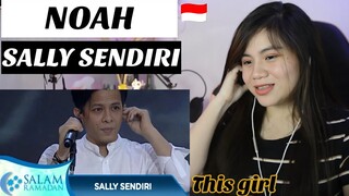 NOAH - SALLY SENDIRI I  Salam Ramadan II FILIPINA REAKSI