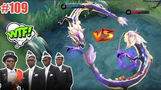 WTF Mobile Legends Funny Moments Episode 109 | Yu Zhong Dragon Vs Yu Zhong Dragon Funny 😂+ Giveaway