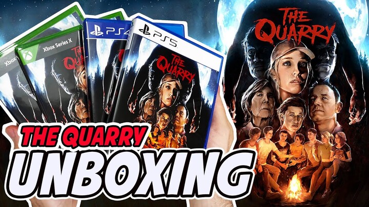 The Quarry (PS4/PS5/Xbox One/XSX) Unboxing