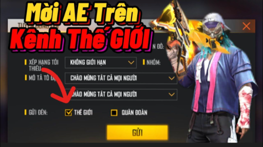 [FREE FIRE] Mời Anh Em Trên Kênh Thế Giới Leo Rank Thách Đấu Và Cái Kết Còn Cái Nịt