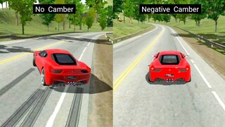 Stock vs Negative Camber