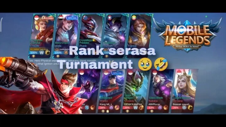 Rank serasa MPL😱😱BERATT‼️