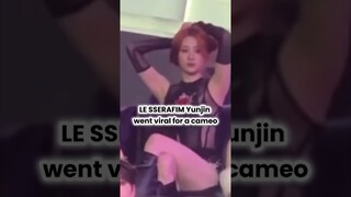 LE SSERAFIM’s Yunjin Went Viral for “Cameo” in Fancam of Another Idol #lesserafim #yunjin #kpop