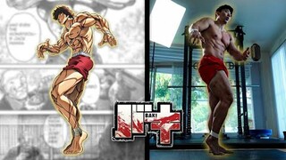 BAKI HANMA TRAINING ROUTINE | WORKOUT MOTIVATION「Anime AMV」