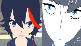 Anime Protagnist Be Like (Kill La Kill) #killlakill #anime #shorts