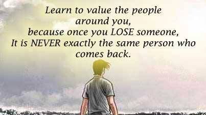 Learn To Value The People Around You.                     Ang Sakit Na. . // still one, joshua mari