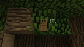 1วัน กับ บ้านในใบ้ไม้!! | Minecraft