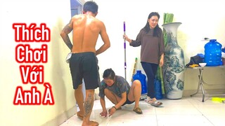 Ăn Được $ Của Anh Mà Rễ À Các Em 😜 clip vui hài | Vũ vlog