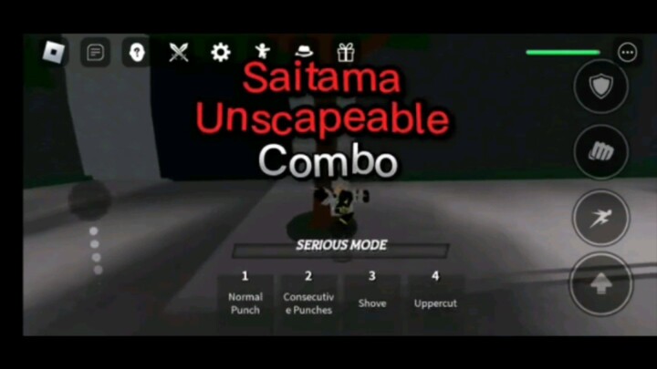 Saitama Unscapeable Combo 😮 | Strongest battlegrounds