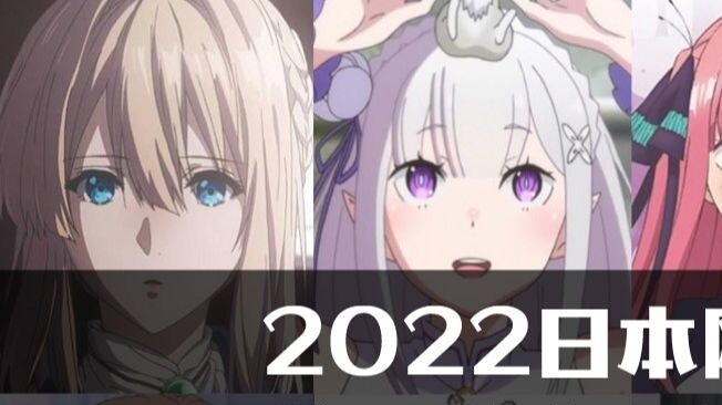 Netizen Jepang tahun 2022 memilih peringkat karakter gadis cantik dua dimensi!