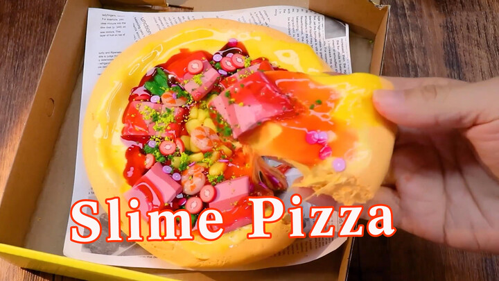 Làm Pizza Bằng Slime, Sản Phẩm Siêu Thật Luôn!