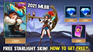 NEW! FREE 1500 DIAMONDS AND STARLIGHT CARD! (CLAIM NOW) 2021 NEW EVENT | MOBILE LEGENDS