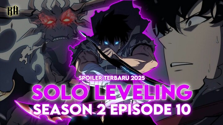 Solo Leveling SEASON 2 eps 10 - JINWO VS RAJA IBLIS BARAN