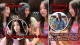 Hanni IMITATES Hyein and Haerin’s JEANS ZINE VIDEOS | NewTea