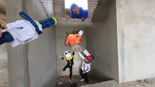 Hùng Panda Biến Căng Người Cưa Chainsaw Man Bắt Tay Sans Tấn Công Huggy Bắt Chó Pochita Lên Lóc Nhà