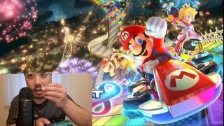 ASMR Gum Chewing & Playing Mario Kart 8 Deluxe - (Balloon Battle) 🎈🎮