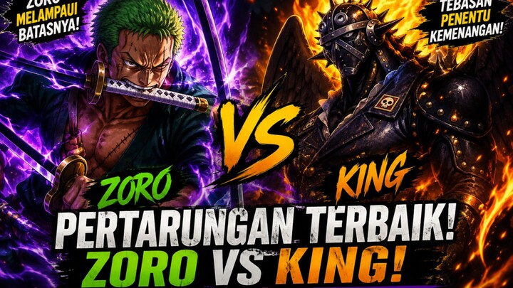 🔥 ZORO VS KING! Momen Kebangkitan King of Hell yang Mengubah Segalanya!