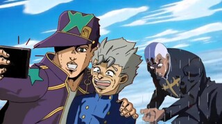 假如石之海最终决战有康一辅助承太郎会怎样？