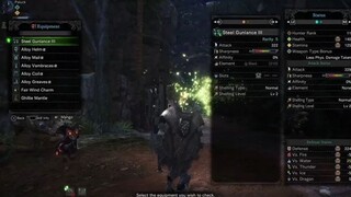 Monster hunter world  - Great Jagras solo Gunlance