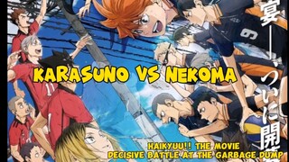 HAIKYU ( KARASUNO VS NEOKOMA)