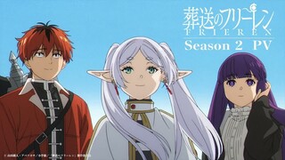 《葬送的芙莉莲》动画第二季先导预告PV，2026年1月开播