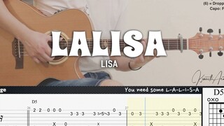 Guitar playing - Lisa's LALISA- Dance music