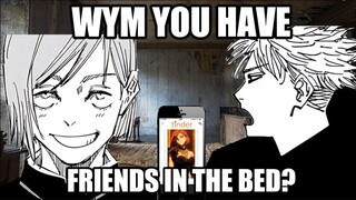 Gojo, Sukuna and Geto Go on Tinder