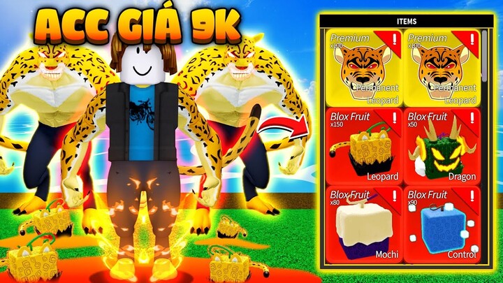 MUA 10 ACC BLOX FRUIT 9K THÌ SẼ NHẬN ĐƯỢC GÌ NGON TRONG POKEROBUX.VN ?