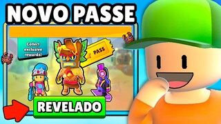 Novo Passe com todos emotes grátis ? - Stumble Guys