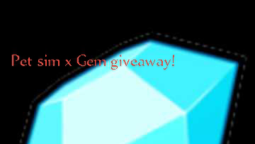 Pet simulator x gem giveaway