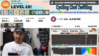 Cycling Chef Zwifting | Zwift Academy #3 20 sec power