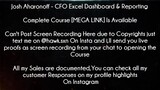 Josh Aharonoff Course CFO Excel Dashboard & Reporting download