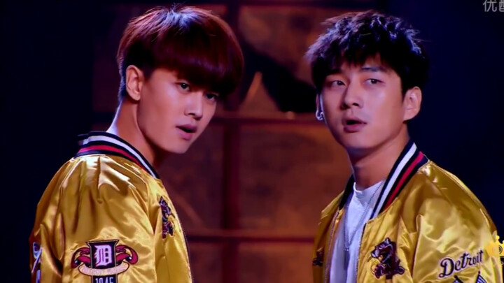 【รื่อเจียหลุน & หานอวี่ เต้นใหม่】แม้ว่าในบางส่วนของคลิปจะระบุว่า “อัพรัก” แต่ฉันก็ชอบท่าเต้นของกั๋วเ