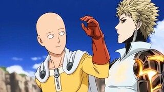 [One punch, high energy throughout] One punch, the wind and rain stop, there are no gods in the worl