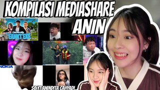 KOMPILASI MEDIASHARE + REACT AKMJ ANIN || PART 119!!!