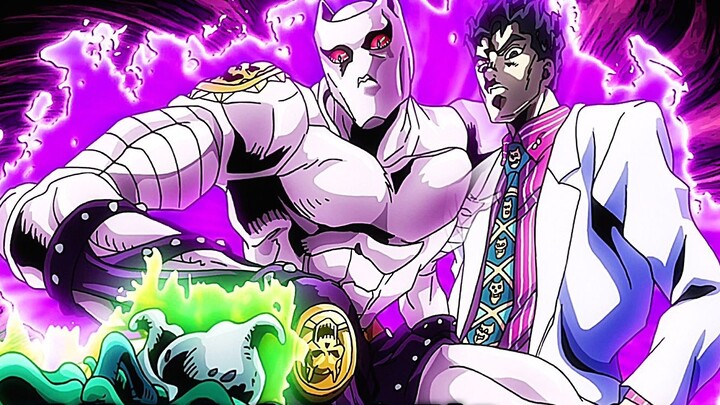 Nekosou Tenko vs. Kirara Yoshikage? There are also Plants vs. Zombies in JOJO!
