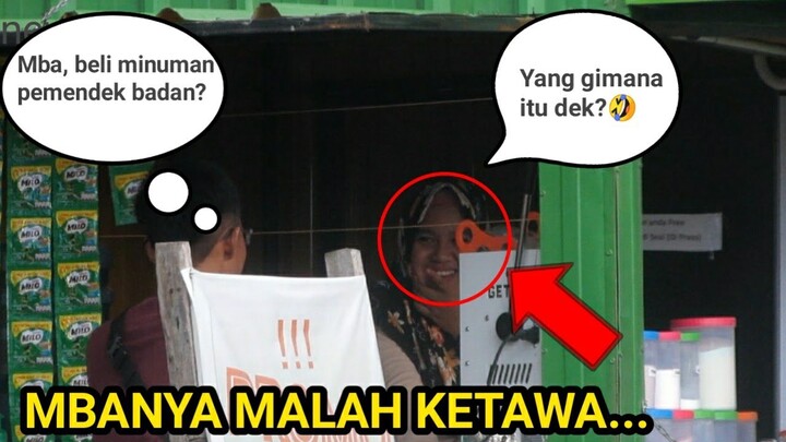 PRANK BELI MINUMAN PEMENDEK BADAN - PRANK INDONESIA
