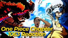 ZEEHAHAHAHA!!! TRAFALGAR LAW DALAM BAHAYA | ONE PIECE 1063 REACTION