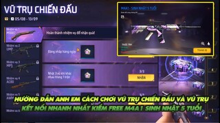 Free Fire|Hướng dẫn cách chơi sự kiện vũ trụ chiến đấu vũ trụ kết nối nhanh hiệu quả nhận Free M4a1