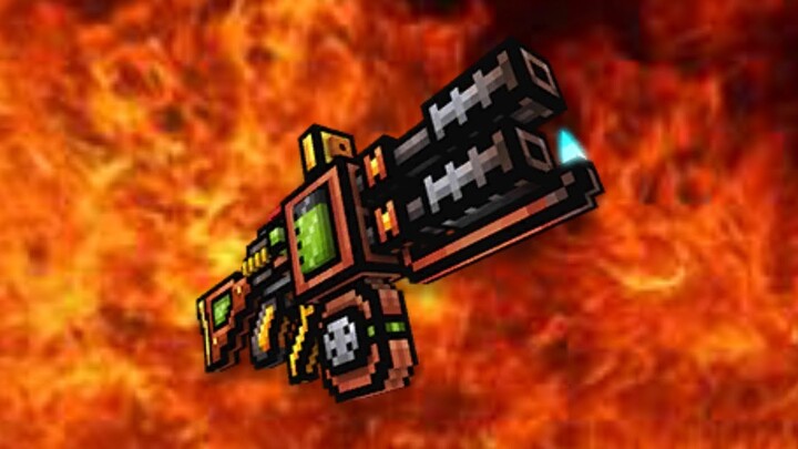 Pixel Gun 3d - Review Mercenary Flamethrower