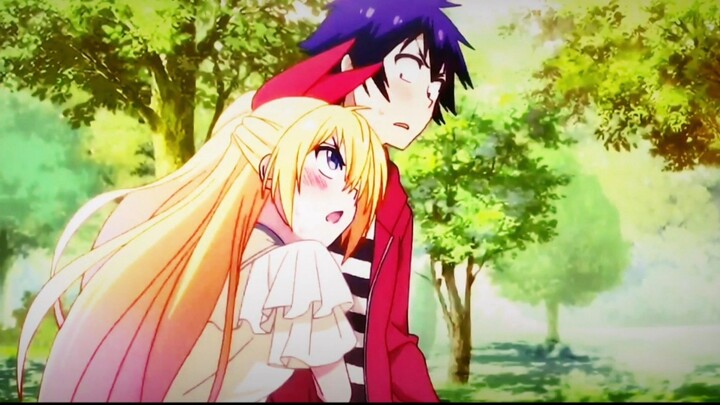 Raku ama Chitoge bermesraan❤️💦