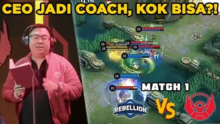Bareng Antimage | Debut Pertama BUJED Sebagai Coach di BTR!! Pertama Kali CEO Jadi COACH!!