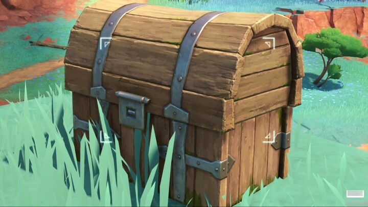 When you turn up the image quality to the maximum and then look at the normal treasure chest