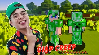 ThắnG Tê Tê Chế Tạo Thành Công Bộ Giáp Từ Con Creepy Trong Minecraft