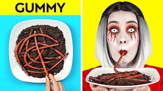 WHAT IF YOUR BFF IS A ZOMBIE || Sneak Snacks Into The Movies! Cool Pranks & Hacks by 123 GO! FOOD