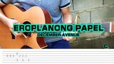 Eroplanong Papel - December Avenue (Guitar Fingerstyle) Tabs + Chords + Lyrics [Bridge Part]