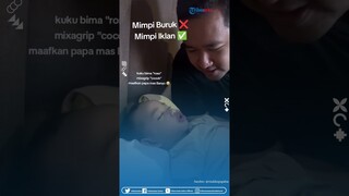 Gemes Banget! Momen Bapak Usilin Anaknya yang Lagi Ngelindur, Malah Sambung Kata Slogan Iklan