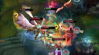 You were beaten black and blue by five people, yet you’re already at full health? You’re the stronge