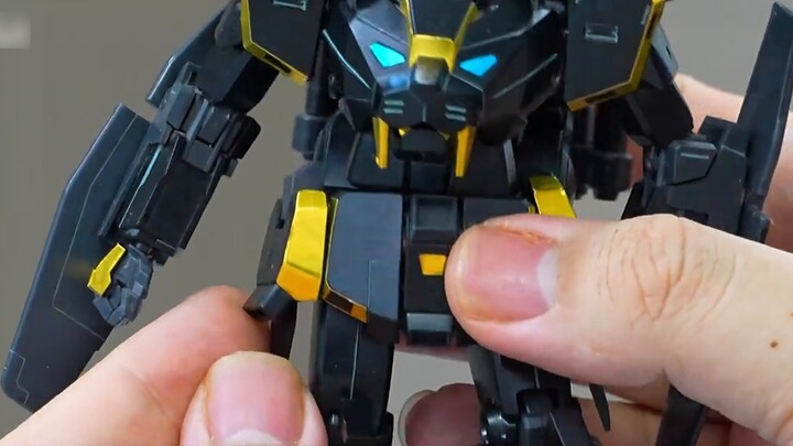 [เล่นโมเดลพรีเมี่ยม 0105 Bullet] [สร้างจักรวาล 076 Bullet] HGBF PB 08 Black Mobile Gundam Tyron 3