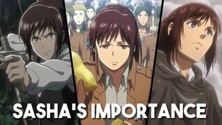 What Sasha Blouse Means to Attack On Titan | Attack On Titan Analysis